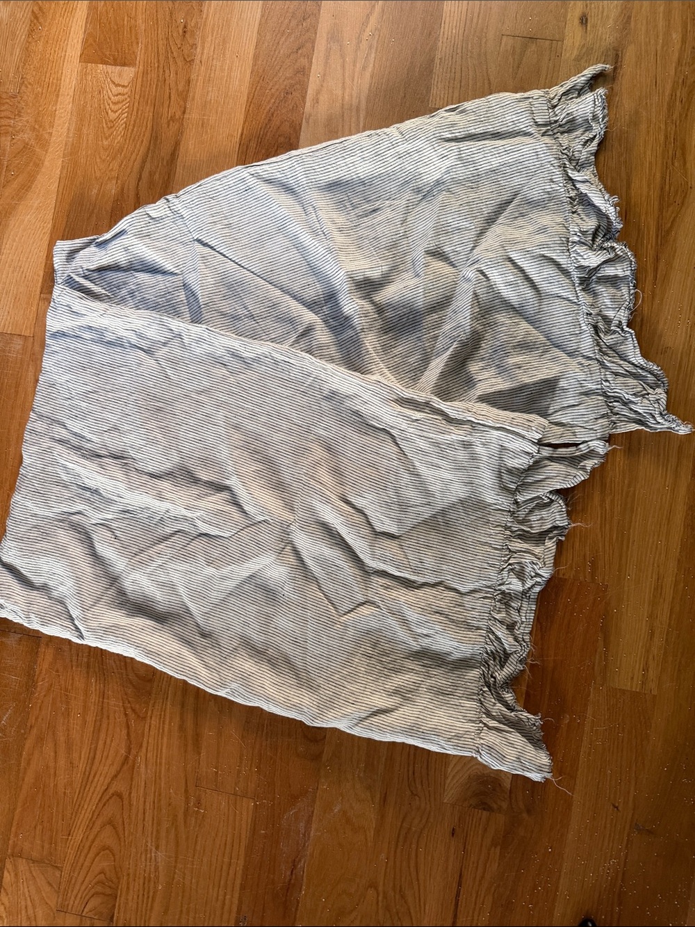 Society of Wanderers Navy/Black and White Linen pillowcases